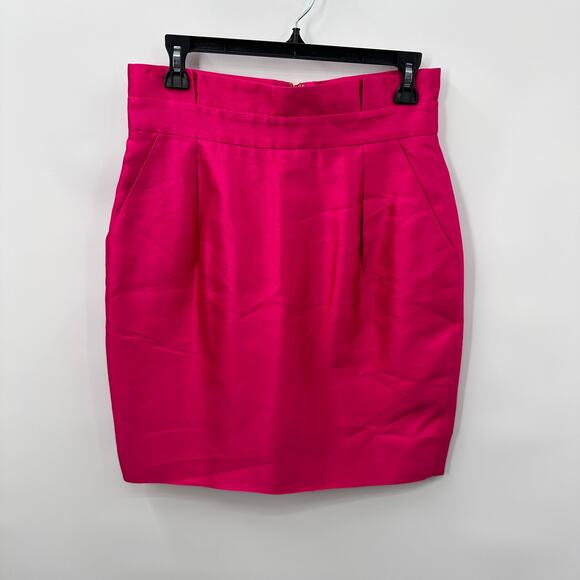 kate spade Dresses & Skirts - KATE SPADE Pink Silk Taffeta Skirt // 4